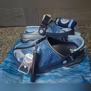 New Busch Light x Crocs All-Terrain Clogs Women's 7